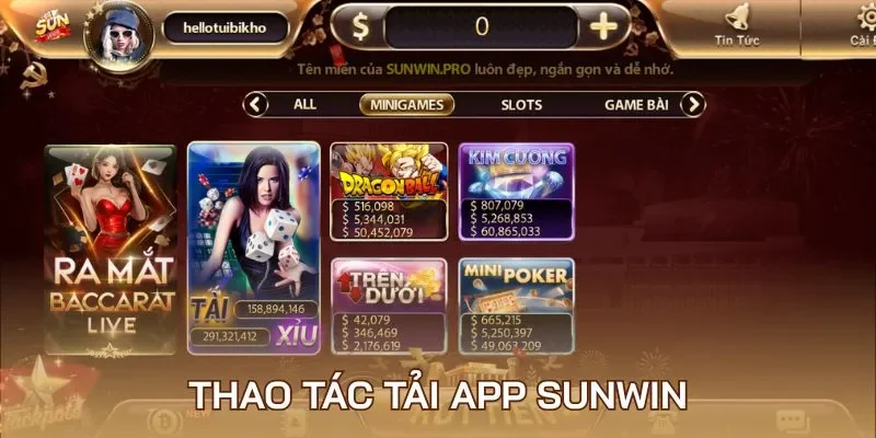 Tìm hiểu chi tiết về cách để tải Sunwin